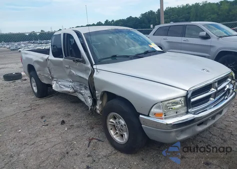 2000 Dodge Dakota Slt/Sport из США, поврежденный, VIN 1B7GL22X0YS637370